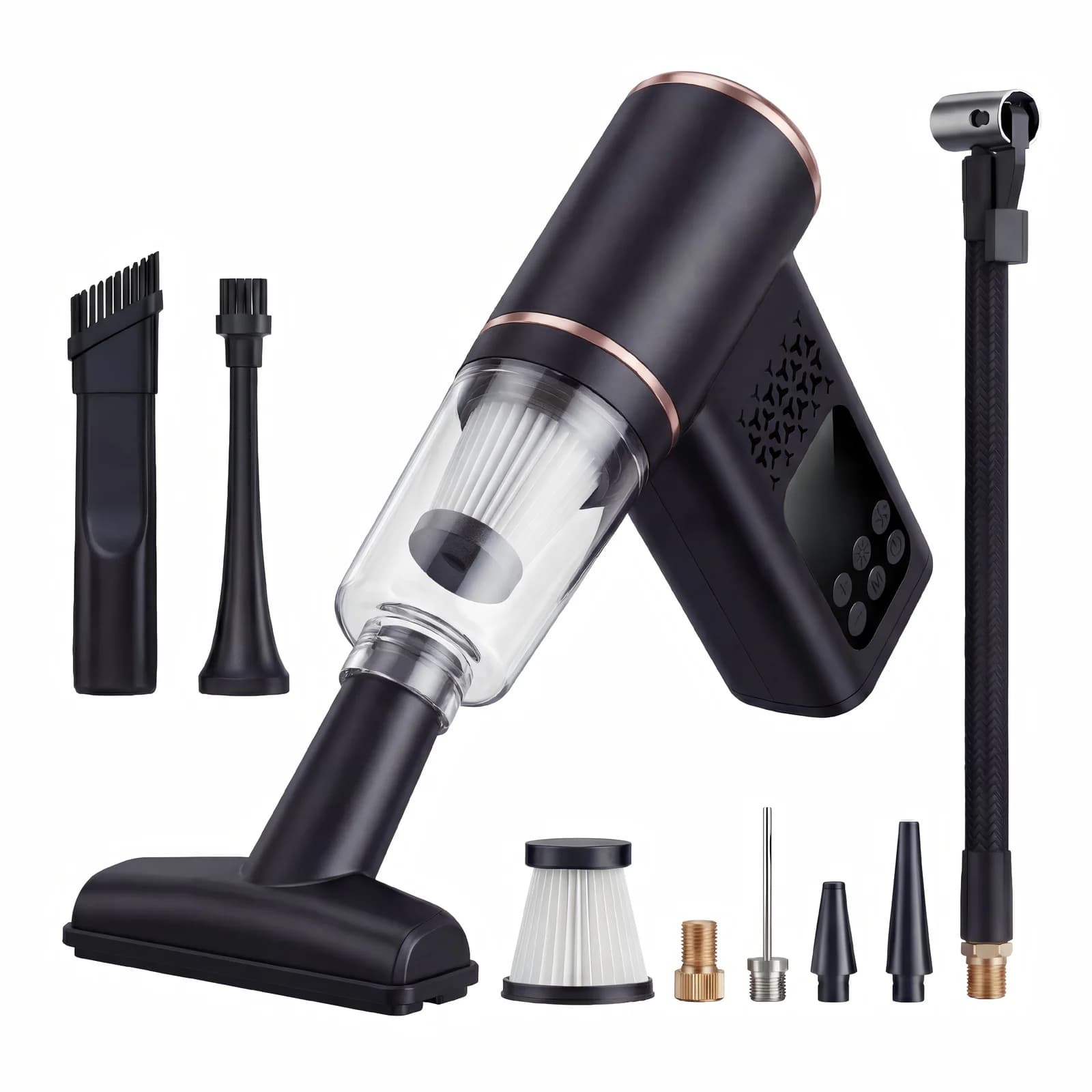 MAKECATCH HB-805 cordless car vacuum and tire inflator kit